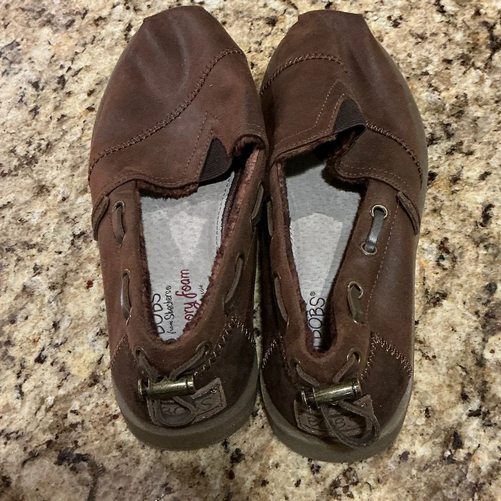 Bob’s by Skechers Brown Loafers Size 8W - Picture 6 of 10